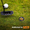 Shanker Golf Ball Marker - PuttHub Funny Golf Ball Marker Hat Clip - Funny Golf Accessories - Parody Magnetic Golf Ball Marker - Rude Golf Ball Marker Tool - The Perfect Funny Golf Gift for Men