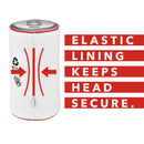 Shanker Golf Driver Headcover - Massive Slice Can Shaped Funny Driver Cover - Tour Grade PU Leather Golf Club Cover with Embroidered Pattern