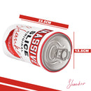 Shanker Golf Driver Headcover - Massive Slice Can Shaped Funny Driver Cover - Tour Grade PU Leather Golf Club Cover with Embroidered Pattern