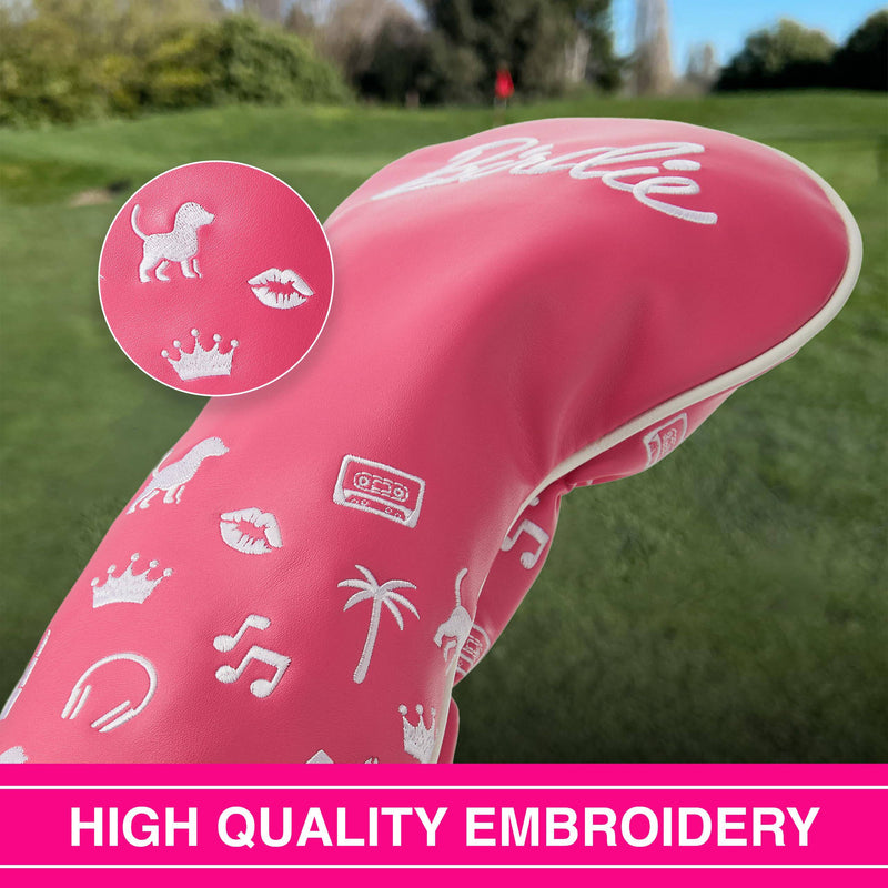 Shanker Golf Headcover - Birdie Funny Driver Headcover Leather Headcover - Great Joke Golf Gift for Women - Perfect Funny Gift for Female Golfers