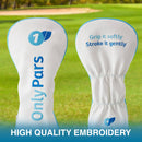 Shanker Golf Headcover - OnlyPars Funny Driver Headcover Leather Headcover - Great Rude Joke Golf Gift Ideas - Perfect Funny Gift for Golfers