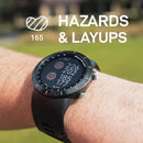 Shot Scope X5 Golf GPS Watch with Shot Tracking – Black