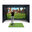 SimSpace Indoor Golf Enclosure with HD Screen