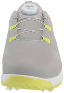 Skechers Men's Torque Twist Waterproof Golf Shoe, Gray/Yellow