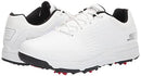 Skechers Men's Torque Waterproof Golf Shoe Golf Shoe, Suela Blanco Black