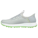 Skechers Mens Go Golf Elite 5 Slip in Golf Shoes - Grey/Lime