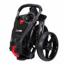 SkyMax Cube 3 Compact Golf Trolley – White/Blue