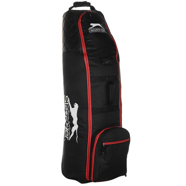 Slazenger Unisex Golf Travel Cover Bag Zip Black One Size