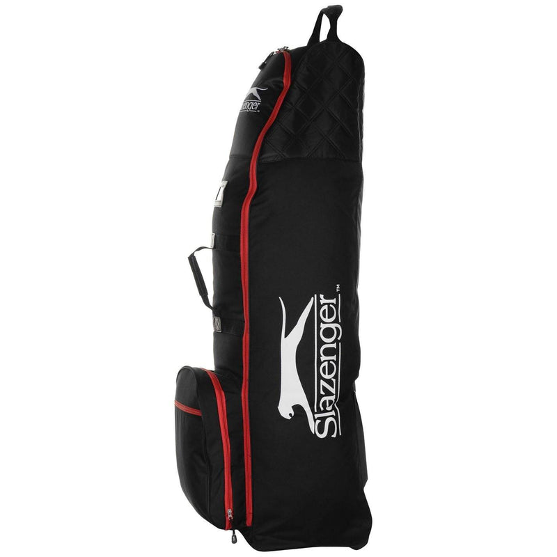 Slazenger Unisex Golf Travel Cover Bag Zip Black One Size