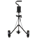 Slazenger Steel 2-Wheel Golf Trolley – Black
