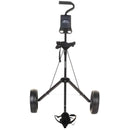 Slazenger Steel 2-Wheel Golf Trolley – Black