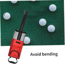 SouiWuzi Golf Ball Bag Shag Collector Picker Retriever Portable Convenient Pocket Accessories with Removable Tube Red,Golf Shag Bag,Sports Accessories