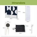 Premium Golf Gift Set with Hat, Towel, Balls & More