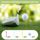 Premium Golf Gift Set with Hat, Towel, Balls & More