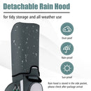 SPOTRAVEL Golf Cart Bag, Golf Club Bag with 14 Top Dividers & 7 Zipped Pockets, Lightweight Portable Golf Bag for Men and Women (Grey，34 cm x 29 cm x 90 cm)