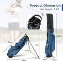 Spotravel Lightweight Golf Stand Bag – Blue