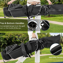 SPOTRAVEL Lightweight Waterproof Golf Stand Bag – Black