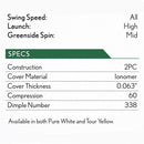 Srixon Soft Feel 13 - Dozen Golf Balls - Distance and Low Compression Golf Balls - Golf Gifts and Golf Accessories