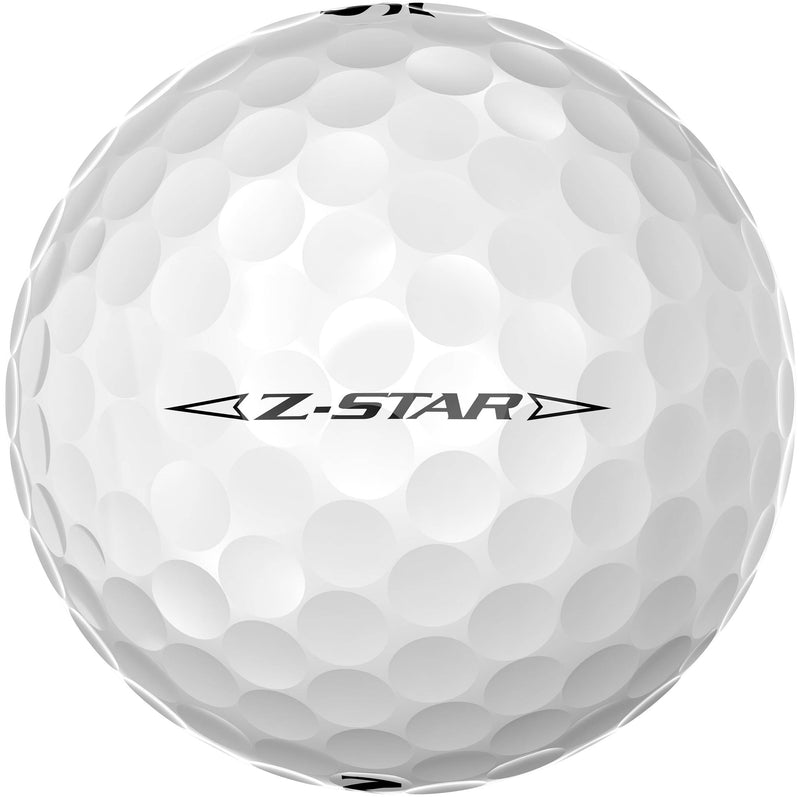 Srixon Z Star 8 - Dozen Premium Golf Balls - Tour Level - Performance - Urethane - 4 pieces - Premium Golf Accessories and Golf Gifts, PURE WHITE