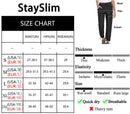 StaySlim Walking Trousers for Women Outdoor Hiking Trousers Lightweight Cargo Pants with Zip Pockets Quick Dry Ladies Overtrousers UPF 50 UV Protection, Black