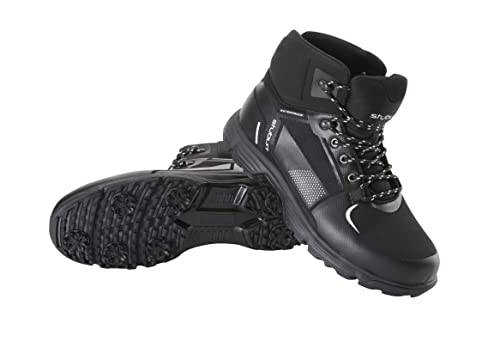 Stuburt Men's Active-Sport Spiked Waterproof Boot Golf Shoe, Black