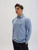 Stuburt Men's Stuburt Sport Tech Long Sleeve Polo Golf Shirt, Chamray