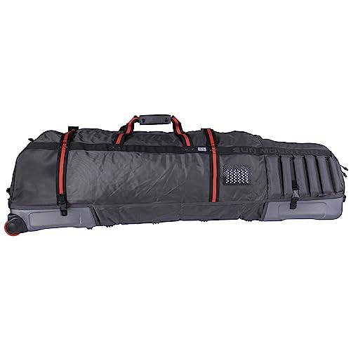 Sun Mountain 2023 Kube Travel Cover (Steel/Black/Rush Red)