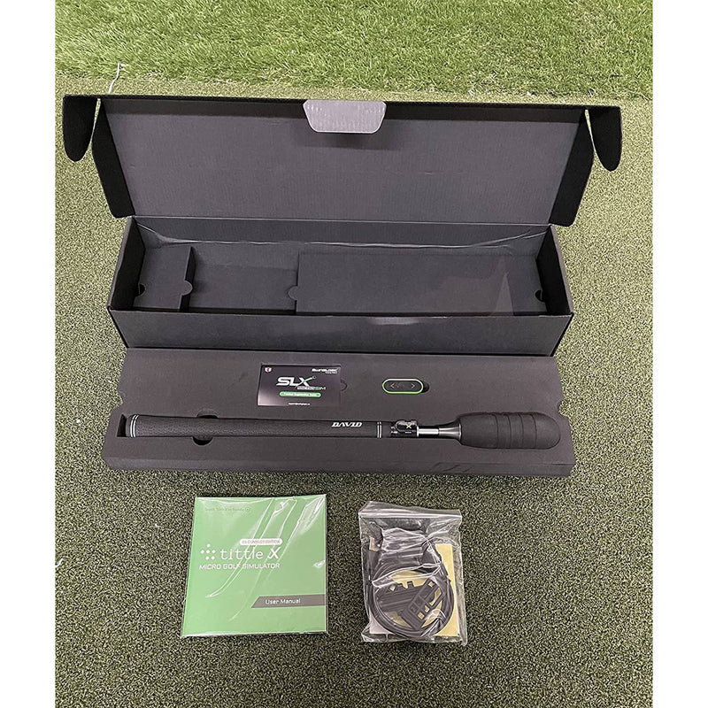 SwingLogic SLX MicroSim Indoor Home Golf Simulator Game App Functionality and E6 Connect Compatibility to Analyze and Improve Swing Accuracy