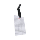 Golf Distance Matrix Bag Tag- Gapping Chart, Know Your Distance For Every Shot by SWVL Sports (Pack of 1)