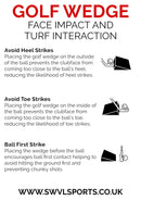 SWVL Sports Golf Wedge for Attack Angle and Club Path Control