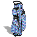 Womens Golf Bag - Taboo Fashions Lightweight Ladies Cart Bag, 14-Way, 7 Zippered Pockets, Rain Hood, Insulated Beverage Compartment (Posh Blue)