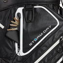 TaylorMade 2023 StormDry Cart Bag (Black/White/Red)