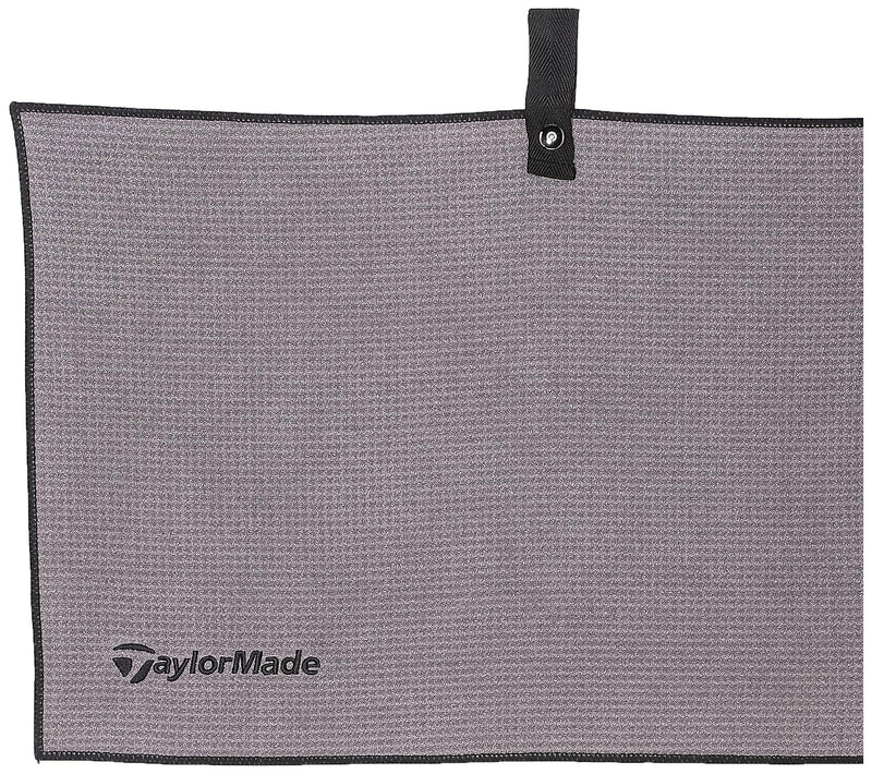 TaylorMade Microfiber Cart Towel (Gray), 15" x 24"