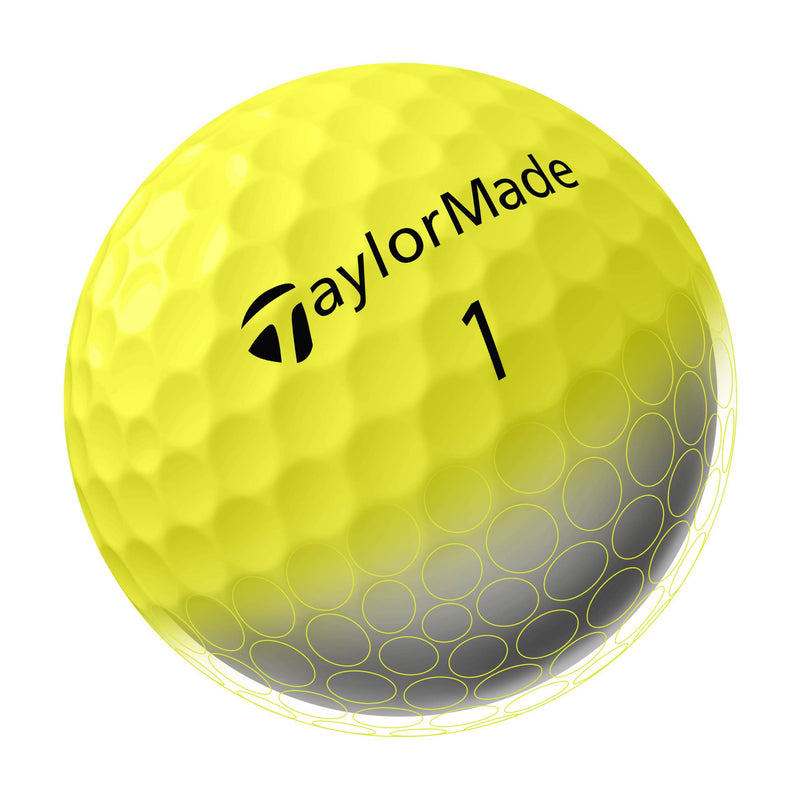 TaylorMade TM24 SpeedSoft YLW GLB dz, Yellow