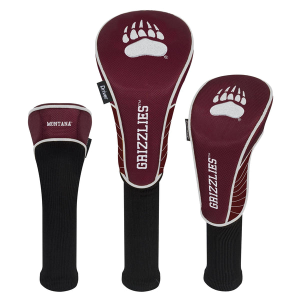 Team Effort Montana Grizzlies Set of Three Headcovers