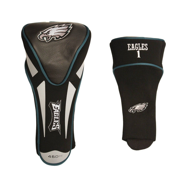 Team Golf NFL Philadelphia Eagles Single Apex Driver Head Cover Golf Club Single Apex Driver Headcover, Fits All Oversized Clubs, Truly Sleek Design