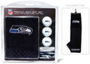 Seattle Seahawks Golf Gift Set – Towel, Balls & Tees