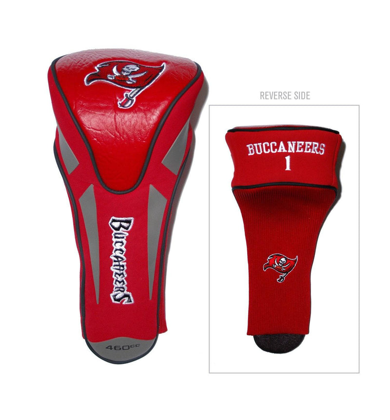 Team Golf NFL Tampa Bay Buccaneers Single Apex Driver Head Cover Golf Club Single Apex Driver Headcover, Fits All Oversized Clubs, Truly Sleek Design