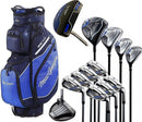 MacGregor Men’s VIP Steel Golf Set with Cart Bag – Blue