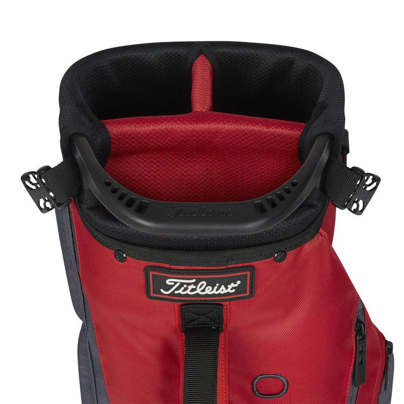 Titleist Premium Carry Bag, Red/Graphite