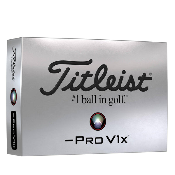 TITLEIST Unisex's Pro V1x Left Dash Golf Ball, White, One Size