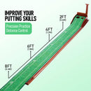 ToVii Indoor Golf Putting Mat with Ball Return