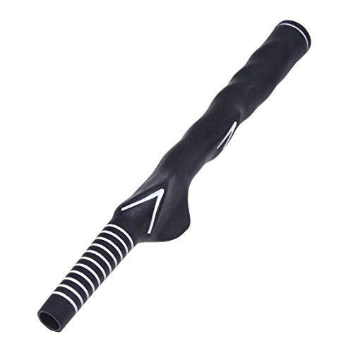 traderplus Right-Handed Golf Swing Training Grip Trainer, Black