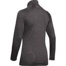 Under Armour Women's Tech ½ Zip, Grey, Carbon Heather / / Metallic Silver (090), 1320126