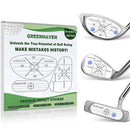 Uniclife 300 Pcs Golf Impact Tape Labels Golf Club Impact Stickers for Woods Irons Putters Self-Teaching Sweet Spot Analysis Golf Training Aids for Swing Practice(Only For Right-Handed Golfers)