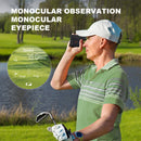 UPROZIL Compact Golf & Hunting Rangefinder – 500 Yards, 4 Modes