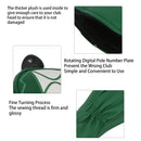 VBESTLIFE Golf Head Covers, PU Leather Elastic Neckline Soft Thick Lining Waterproof Sunscreen Hybrid Head Covers (5 wood cover)