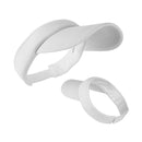 White Colors Sun Visors for Women and Girls, Long Brim Thicker Sweatband Adjustable Hat for Golf