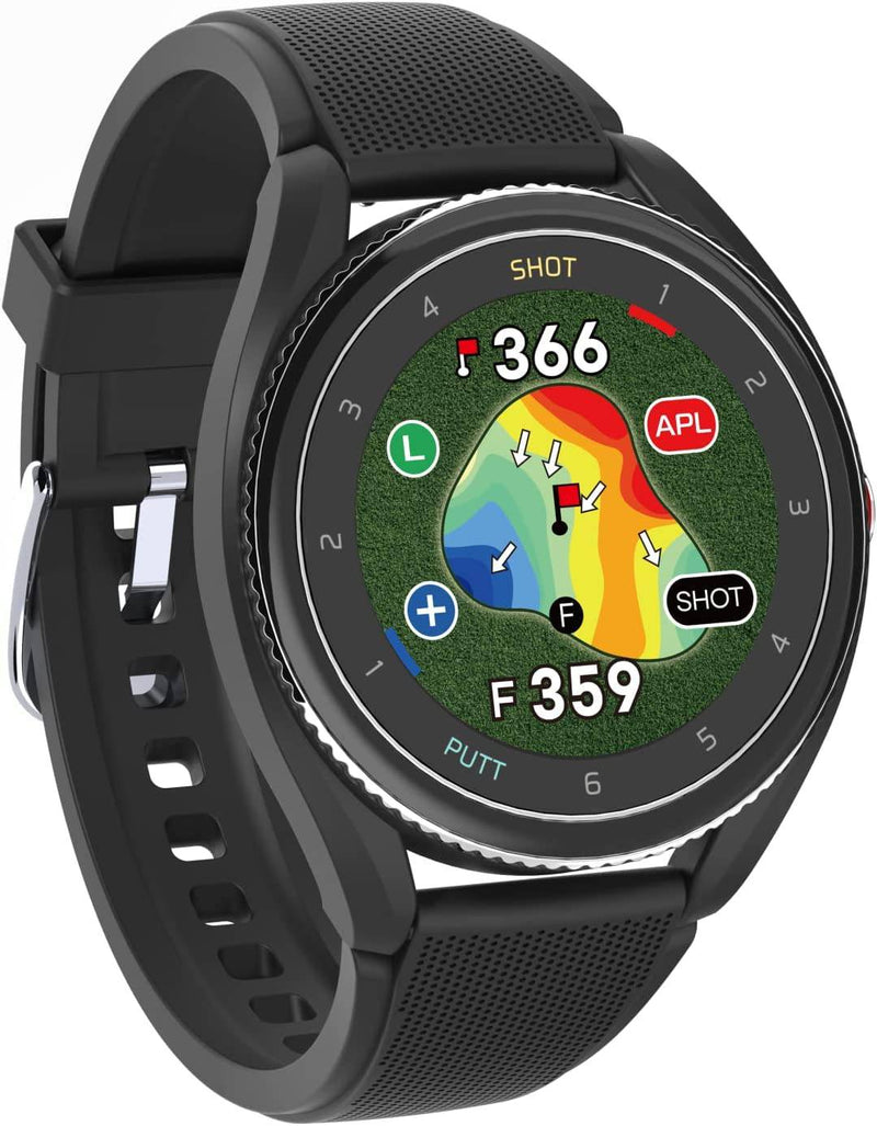 Voice Caddie T9 GOLF GPS WATCH - BLACK