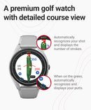 Voice Caddie T9 Golf GPS Watch – Black
